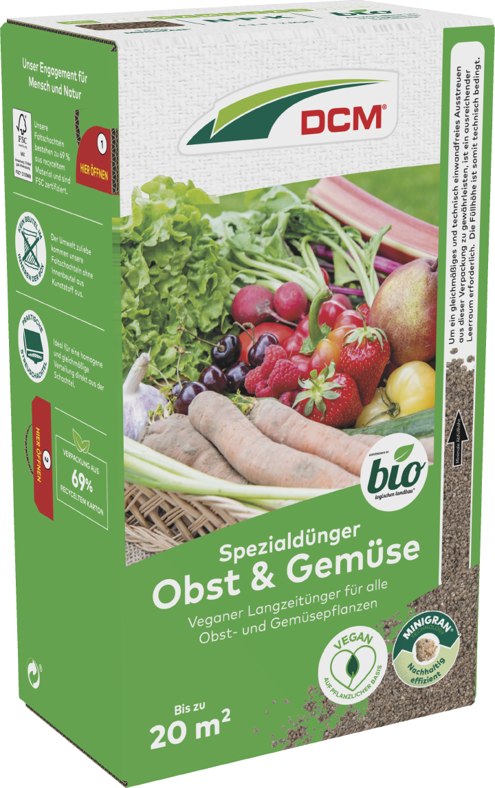 DCM Spezialdünger für Obst & Gemüse